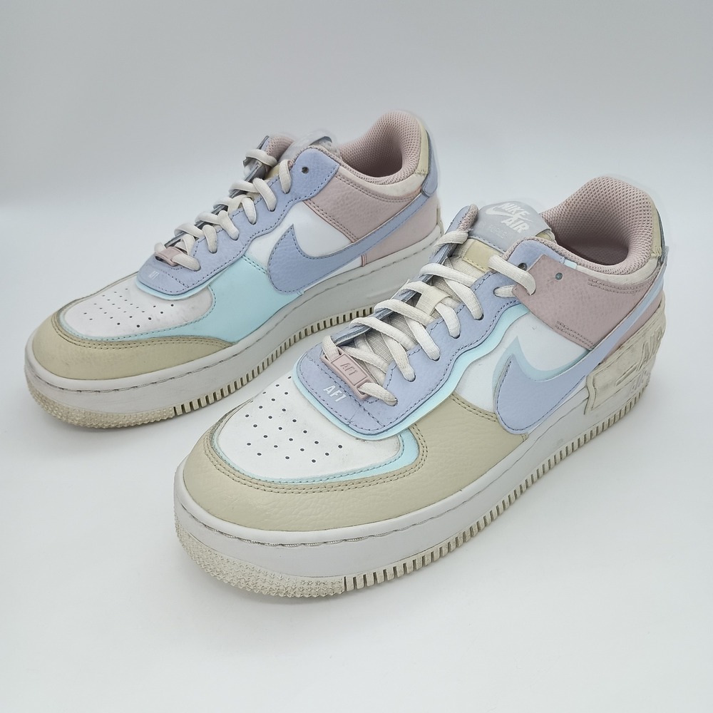Nike Air Force 1 Low Shadow Multicolor Sneakers Womens 10 CI0919-106